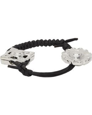 Toga Bracelet De Cheville En Corde - Noir