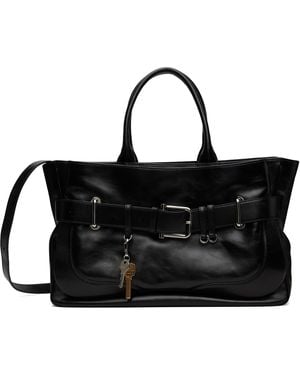 OSOI Tote Brocle Bag - Black