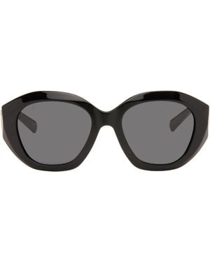 Gucci Geometric-Frame Sunglasses - Black