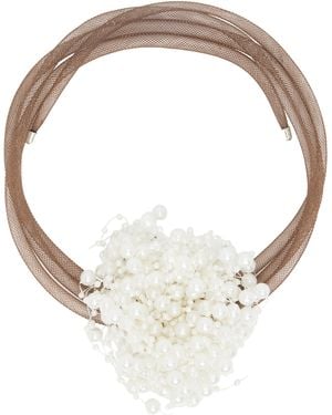 1CONCEPT Bubble Bath Choker - White