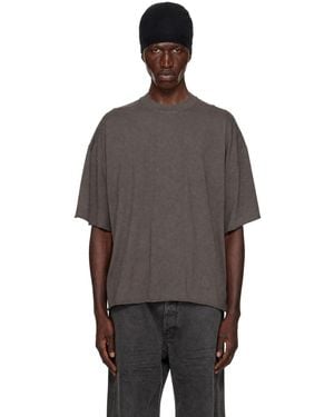 Rick Owens Tower Tommy T-Shirt - Grey