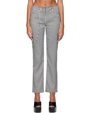 Miaou Ssense Work Capsule – Black & White Tommy Trousers