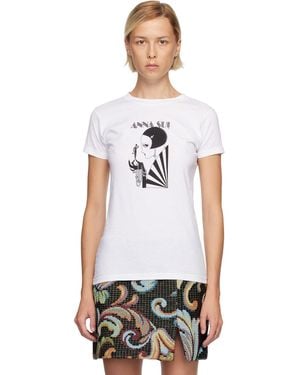 Anna Sui Mad Cap Heiress Baby T-Shirt - Black