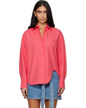 The Attico Chemise Eliza Rose - Rouge