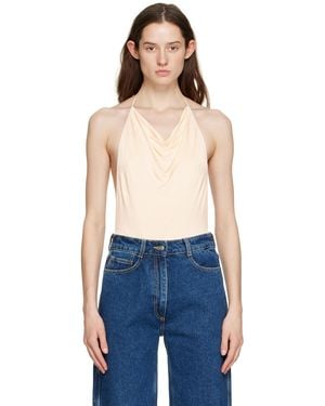 Bec & Bridge Off- Ariel Halter Bodysuit - Blue