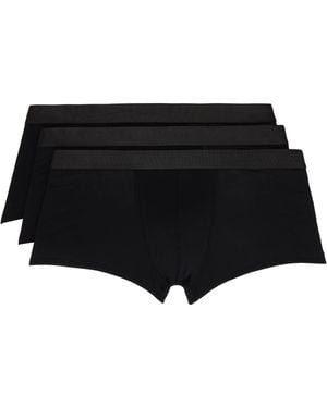 CDLP Three-Pack Trunk Boxer Briefs - Black