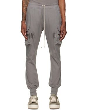 Rick Owens Tower Mastodon Cargo Pants - Gray