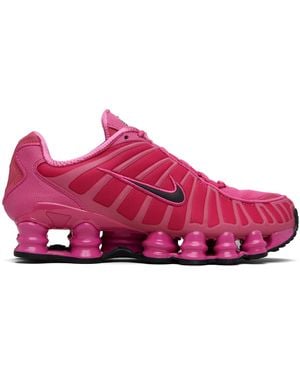 Nike Baskets Shox Tl Roses - Noir