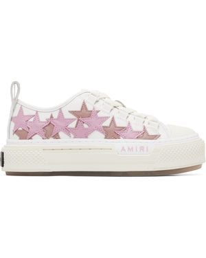 Amiri Stars Court Low Trainers - Pink