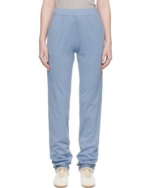 Rier Jersey Cotton Pants - Blue