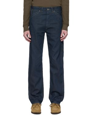 RRL インディゴ Engineer フィット ジーンズ - ブルー