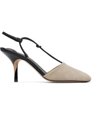 Jacquemus 'Les Sandales Pina' Heels - Metallic
