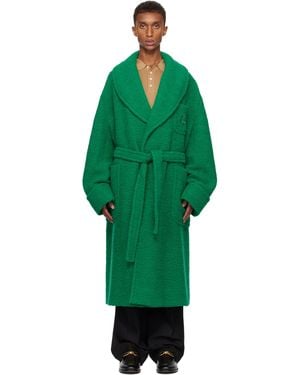 Lacoste Manteau Surdimensionné Vert