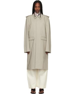 Rier Cotton Bonded Coat - Black