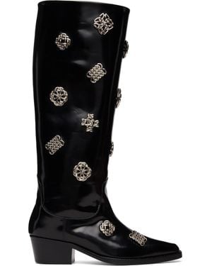 Toga Polido Tall Boots - Black