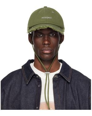 Jacquemus Khaki 'The Artichaut' Cap - Green