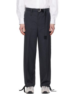 Sacai Suiting Trousers - Black
