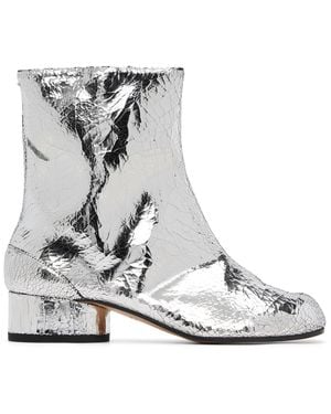 Maison Margiela Tabi Mirror Boots - White