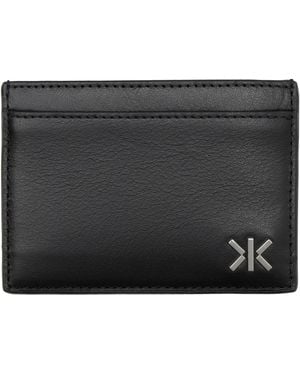 KENZO Porte-Carte Noir À Logo