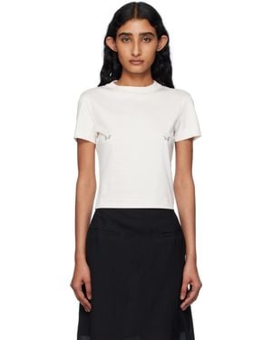 Mugler Pierced Baby T-Shirt - Black