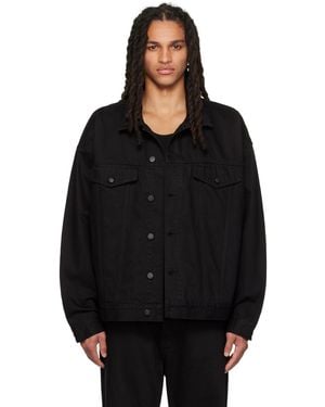 Fear Of God Patch Denim Jacket - Black