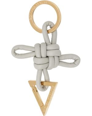 Bottega Veneta グレー Triangle キーチェーン - マルチカラー