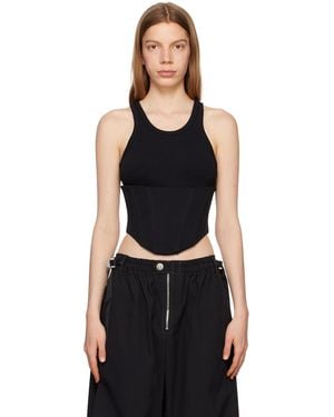 Dion Lee Float Tank Top - Black