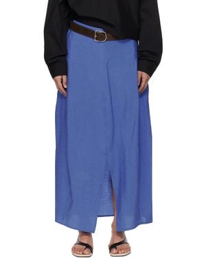 【関税込み】TOTEME ネイビー パラシュート マキシスカート TOTEME ネイビー パラシュート マキシスカート ブラック | Lyst