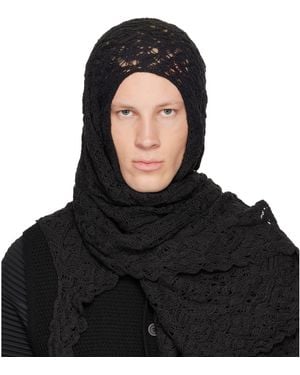 Homme Plissé Issey Miyake Branches & Leaves May Scarf - Black