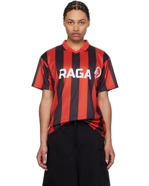 Raga Malak Ssense限定 レッド＆ブラック Raga United Tシャツ