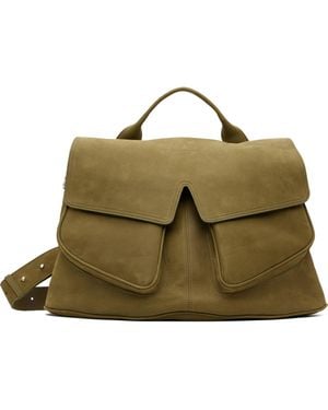 Kiko Kostadinov Khaki Mezulari Bag - Green