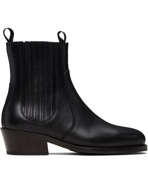 Lemaire Vegetable-Tanned Chelsea Boots - Black