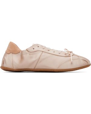 Abra Baskets De Style Ballerine Roses