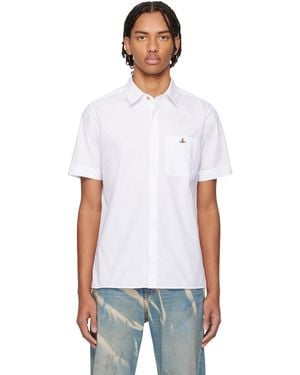 Vivienne Westwood Classic Short Sleeve Shirt - White