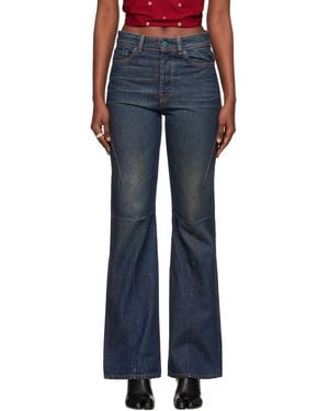 Our Legacy Moto Cut Jeans - Blue