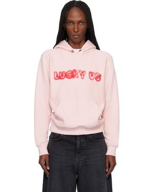 KENZO Paris Words' Hoodie - Pink