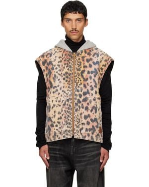 R13 Relaxed Workwear Vest - Black
