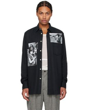 TAKAHIROMIYASHITA TheSoloist. Loose Fit Regular Collar Shirt - Black