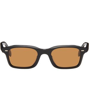 Oliver Peoples Lunettes De Soleil N.08 Noires - Marron