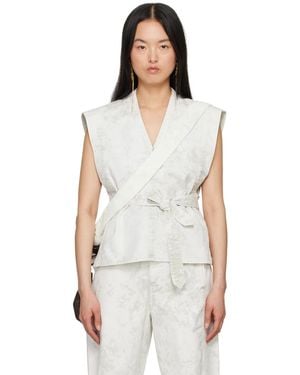 Lemaire オフホワイト Chasuble デニムベスト