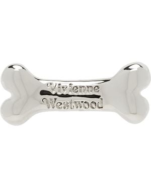 Vivienne Westwood Otho Single Stud Earring - Black