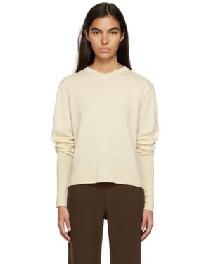 Birrot Off- Cutout Jumper - Natural