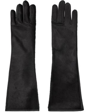 Loulou de Saison Edna Gloves - Black