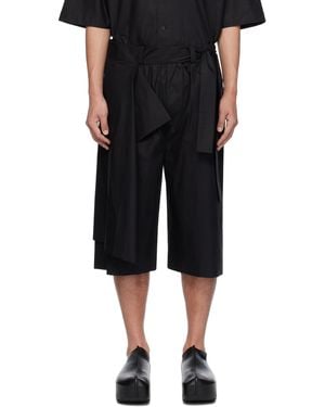 Craig Green Towel Shorts - Black