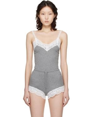 Vetements Lace Camisole - Black