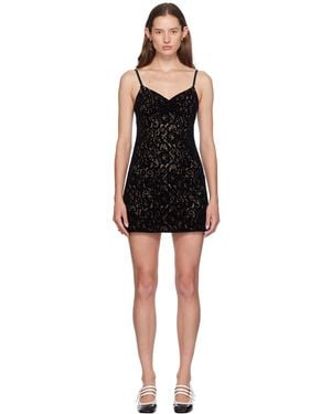 Moschino Cotton Minidress - Black