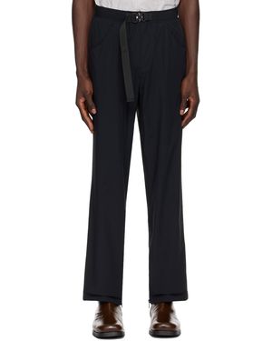 BERNER KUHL Buckle Trousers - Black