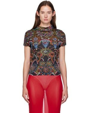 Pleats Please Issey Miyake June Light Festival T-Shirt - Red