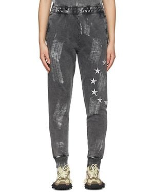 Etudes Studio Études Ssense Exclusive Grey Cotton Lounge Trousers - Black