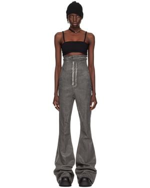 Rick Owens グレー Dirt Bolan ジーンズ - ブラック